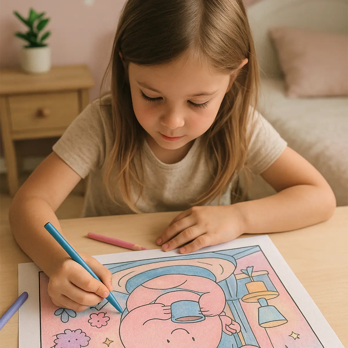 JoySpring Digital Coloring Book