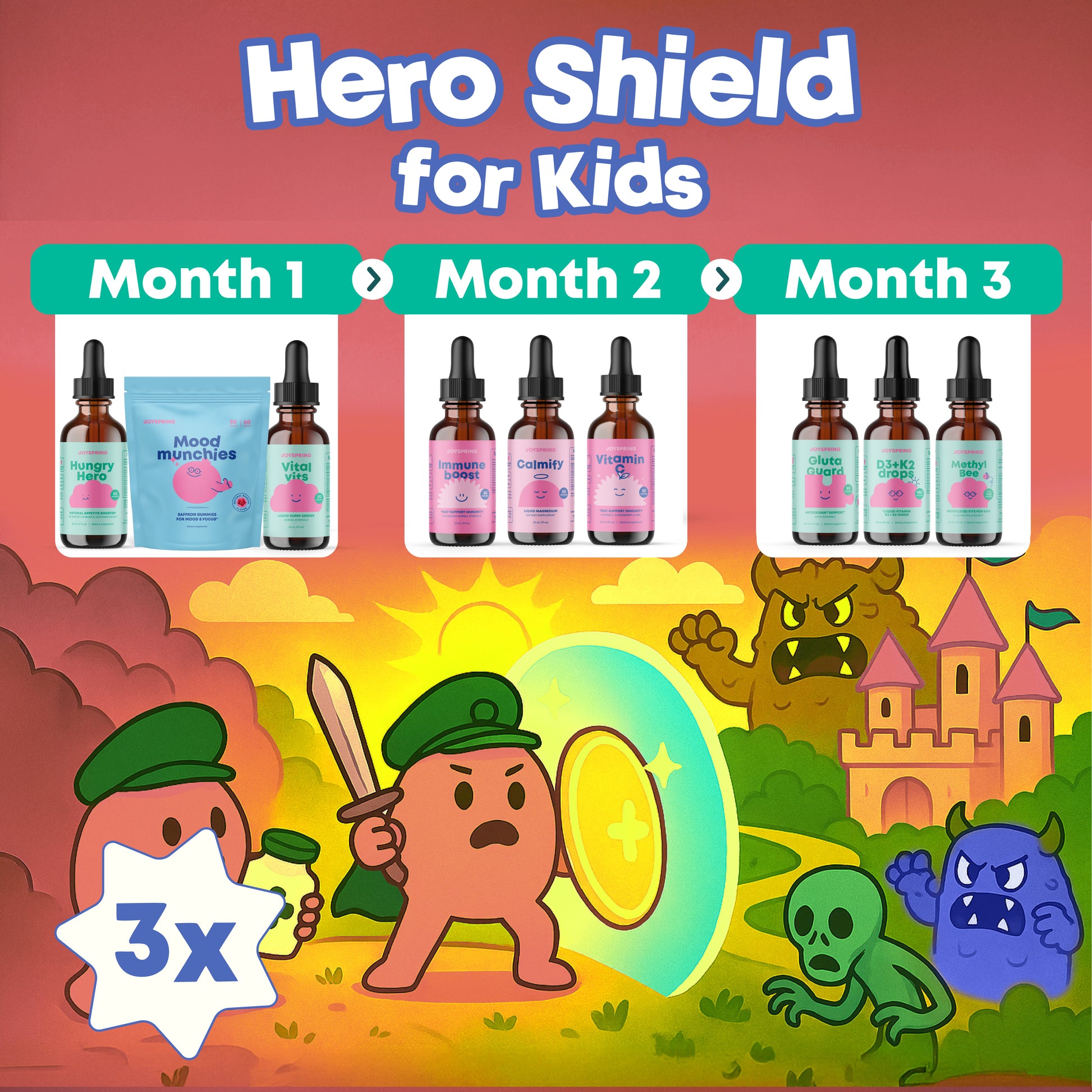 Hero Shield | Family Hero Kit (LP)